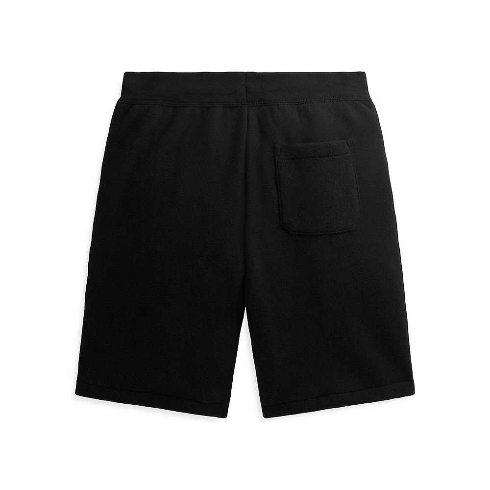 Boy’s Cotton-Blend Drawstring Shorts
