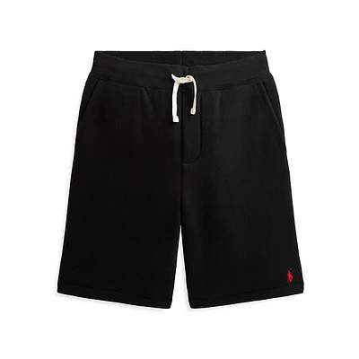 Boy’s Cotton-Blend Drawstring Shorts
