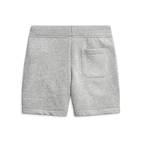 Little Boy's Heathered Fleece Shorts