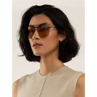 Ruth 56MM Square Sunglasses