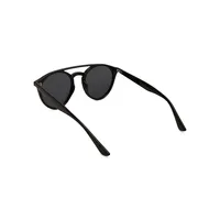 Lin 51MM Round Top-Bar Sunglasses