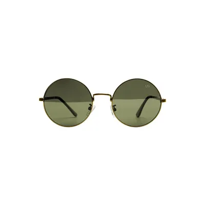 Cole 55MM Round Sunglasses