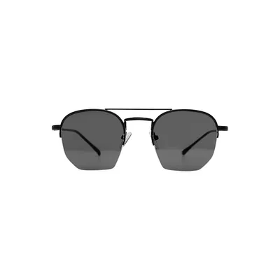 Sarai Semi Half-Frame Sunglasses