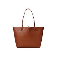 Medium Faux Leather Reversible Tote