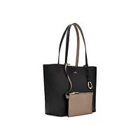 Faux-Leather Reversible Tote