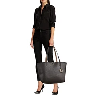 Faux-Leather Reversible Tote