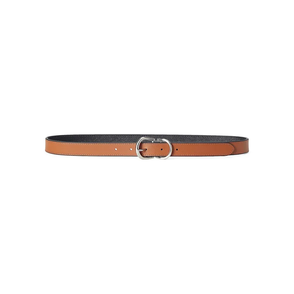 Reversible Leather Belt