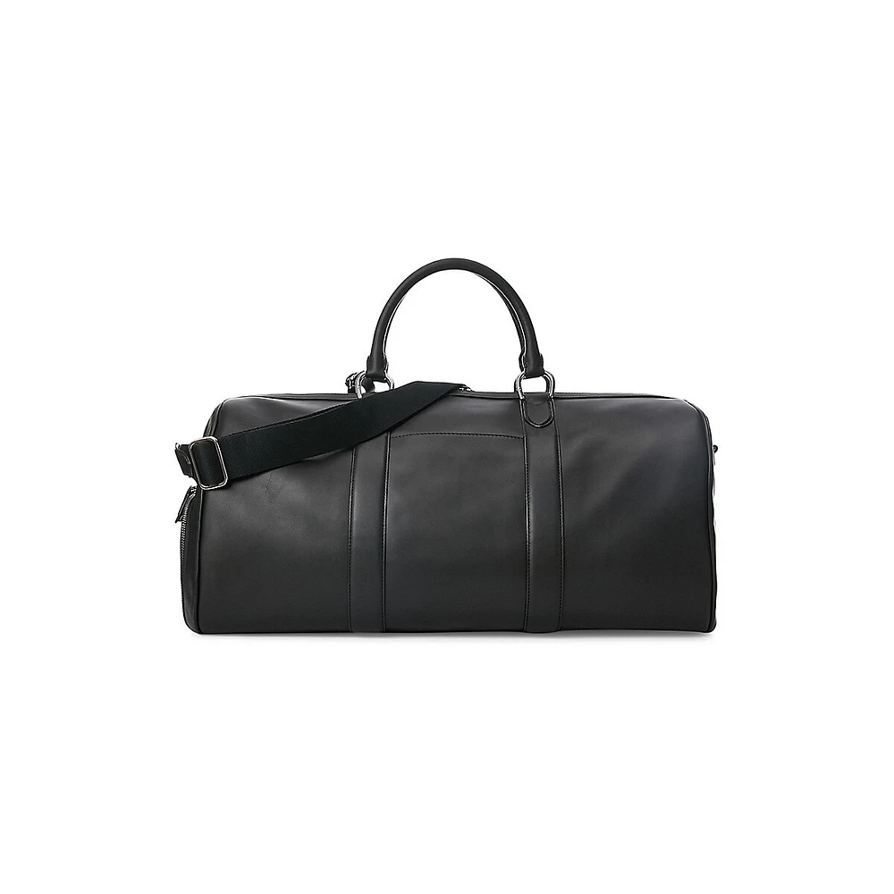 Smooth Leather Duffle Bag