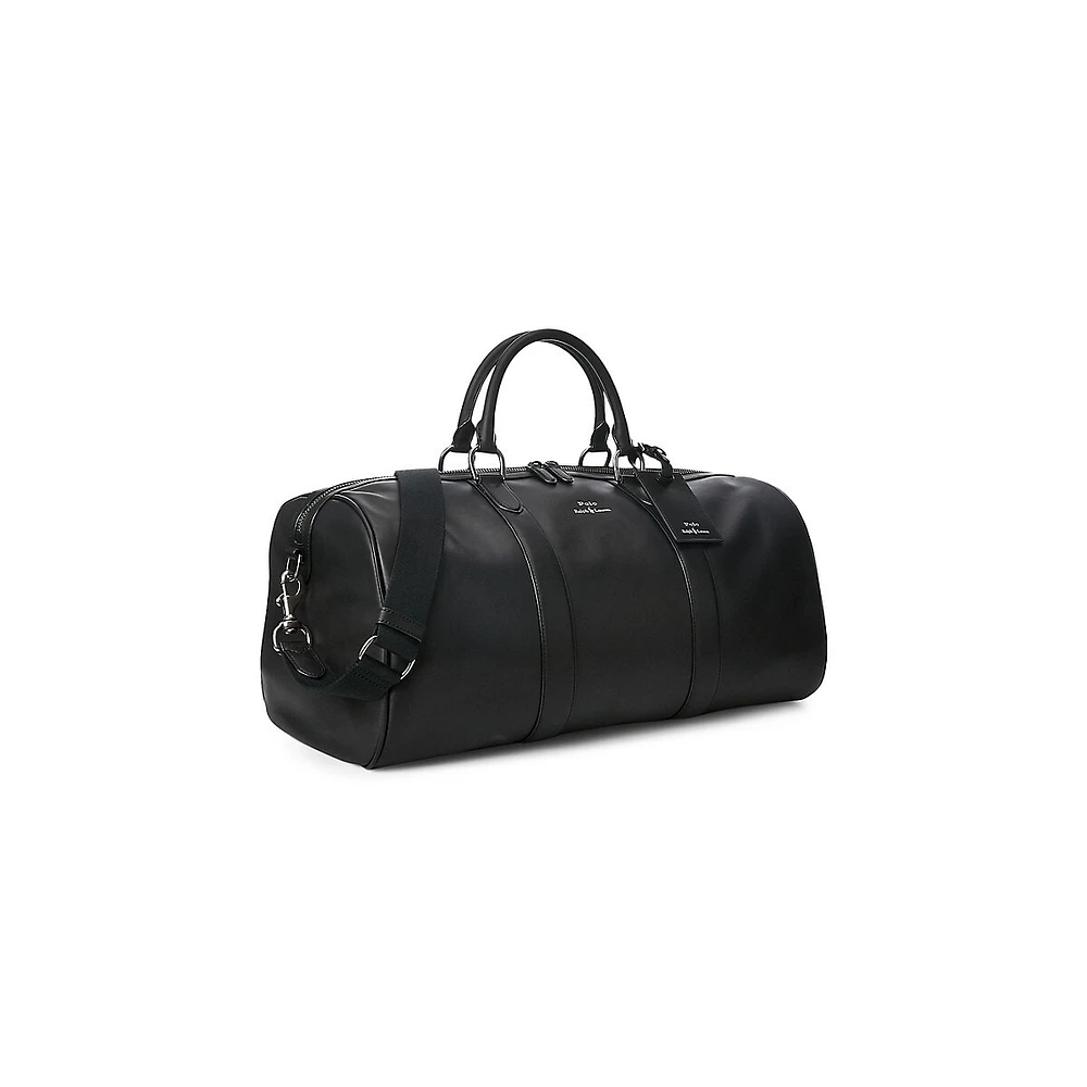 Smooth Leather Duffle Bag