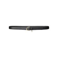 Charm Saffiano Leather Belt