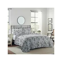 Amberley 3-Piece Cotton Quilt Set