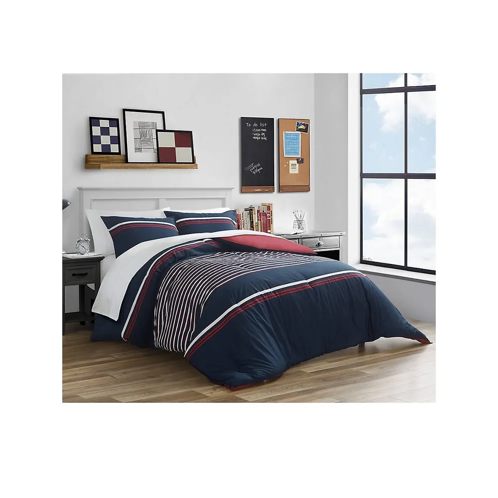 Mineola Cotton 3-Piece Comforter Set