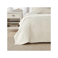 Raffia Cotton 3-Piece Quilt Set