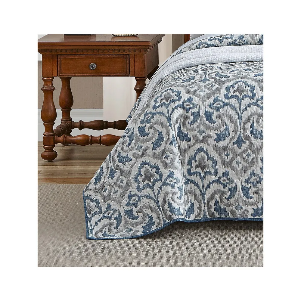 Cape Verde Cotton 3-Piece Quilt Set