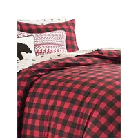 Mountain Plaid Cotton 3-Piece Comforter Set