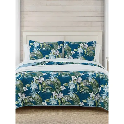 Southern BreezeCotton 3-Piece Quilt Set