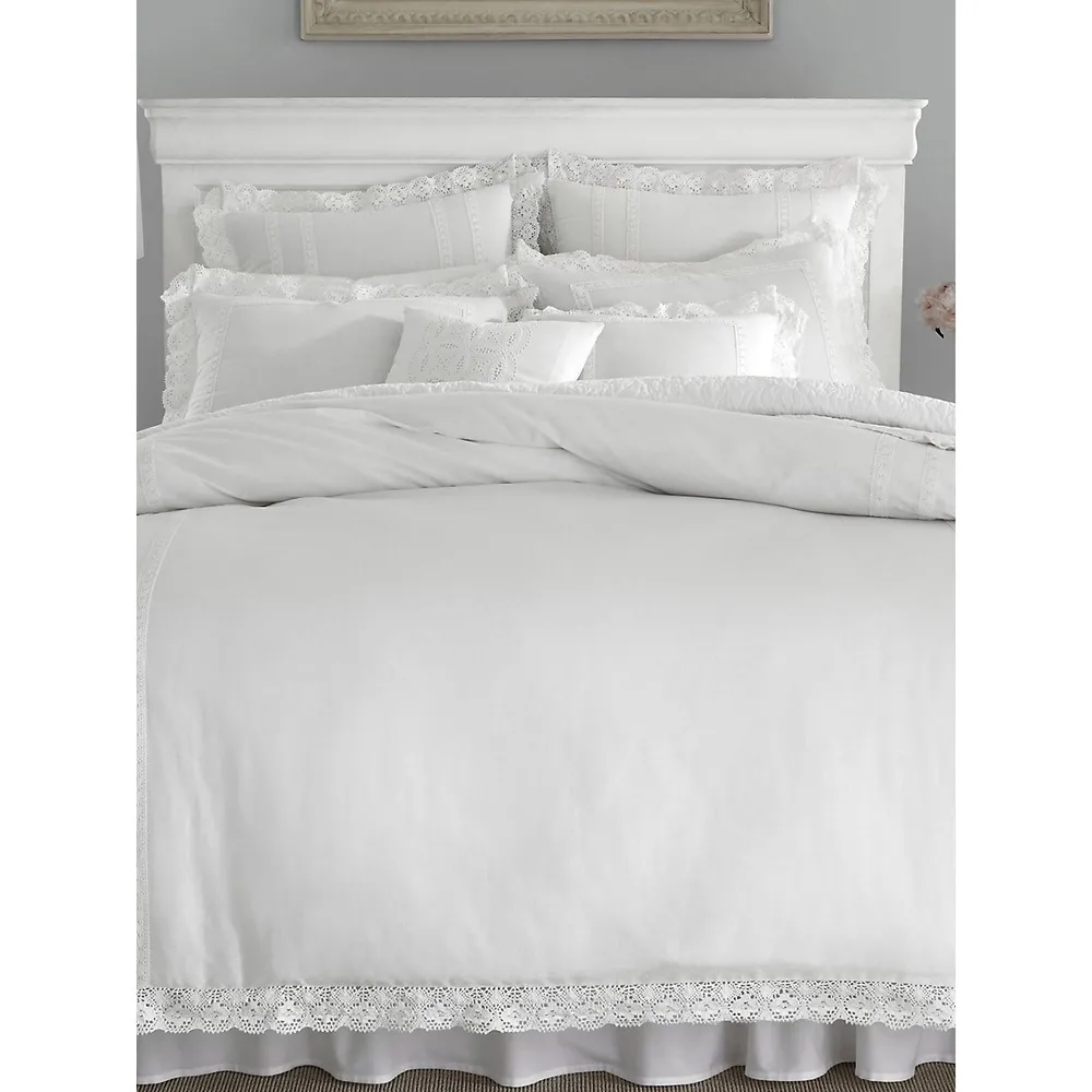 Annabella 3-Piece Cotton Duvet Cover Set