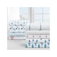 Costazul​ 200 Thread Count Percale Cotton 4-Piece Sheet Set