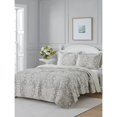 Rowland Cotton 3-Piece Quilt Set