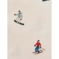 Ensemble de draps en finette coton Ski Slope, quatre pièces