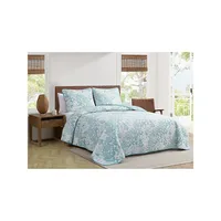 Laguna Beach Cotton 3-Piece Quilt Set