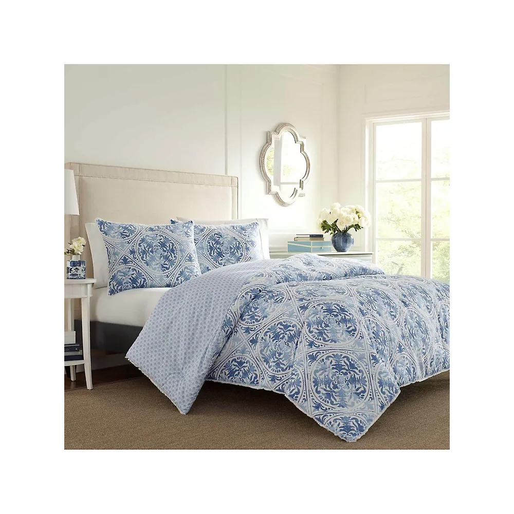 Mila Cotton 3-Piece Comforter Set