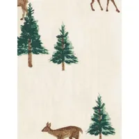 Deer Hollow Oyster Flannel 4-Piece Sheet Set