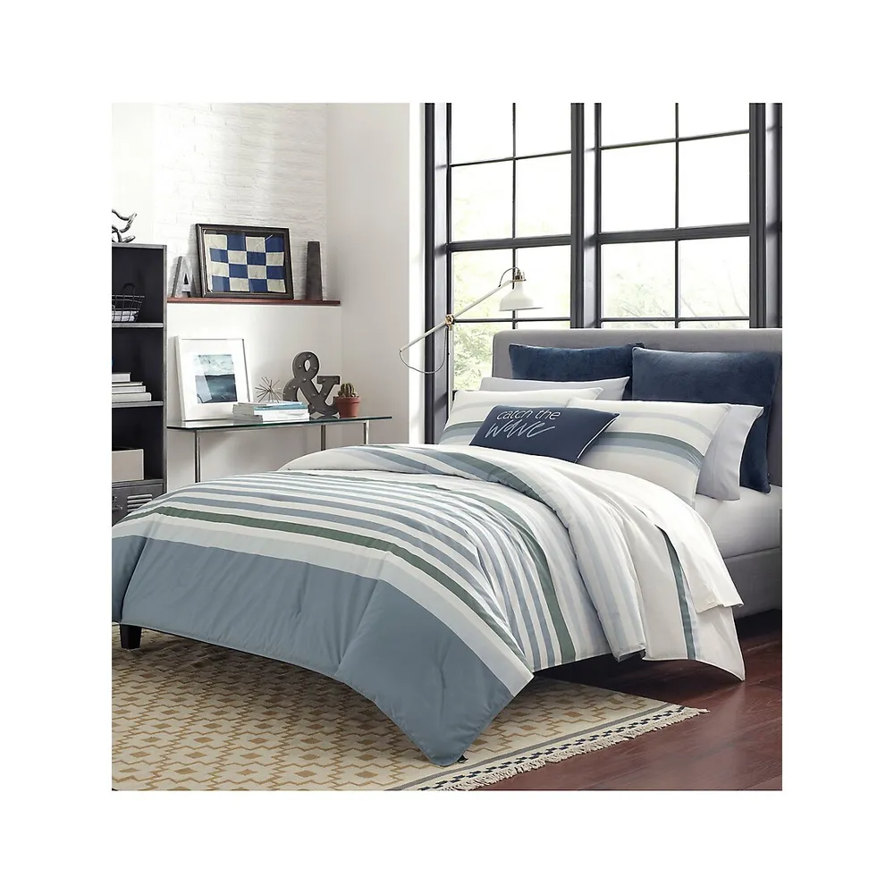 Lansier 3-Piece Comforter & Sham Set