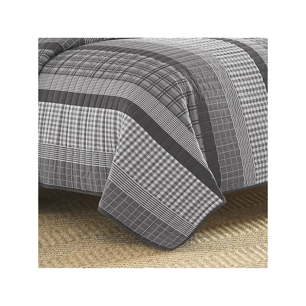 Gulf Shores Cotton 3-Piece Quilt Set