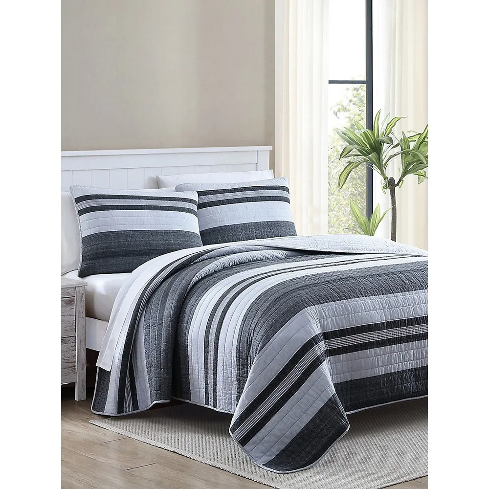 Ardmoore Cotton 3-Piece Quilt Set