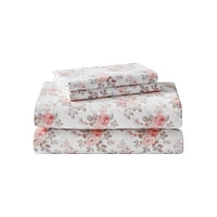 Lisalee 4-Piece Flannel Sheet Set