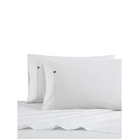 Buoy Line 200 Thread Count Percale Cotton 4-Piece Sheet Set