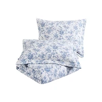 Walled Garden Cotton 3-Piece Quilt Set