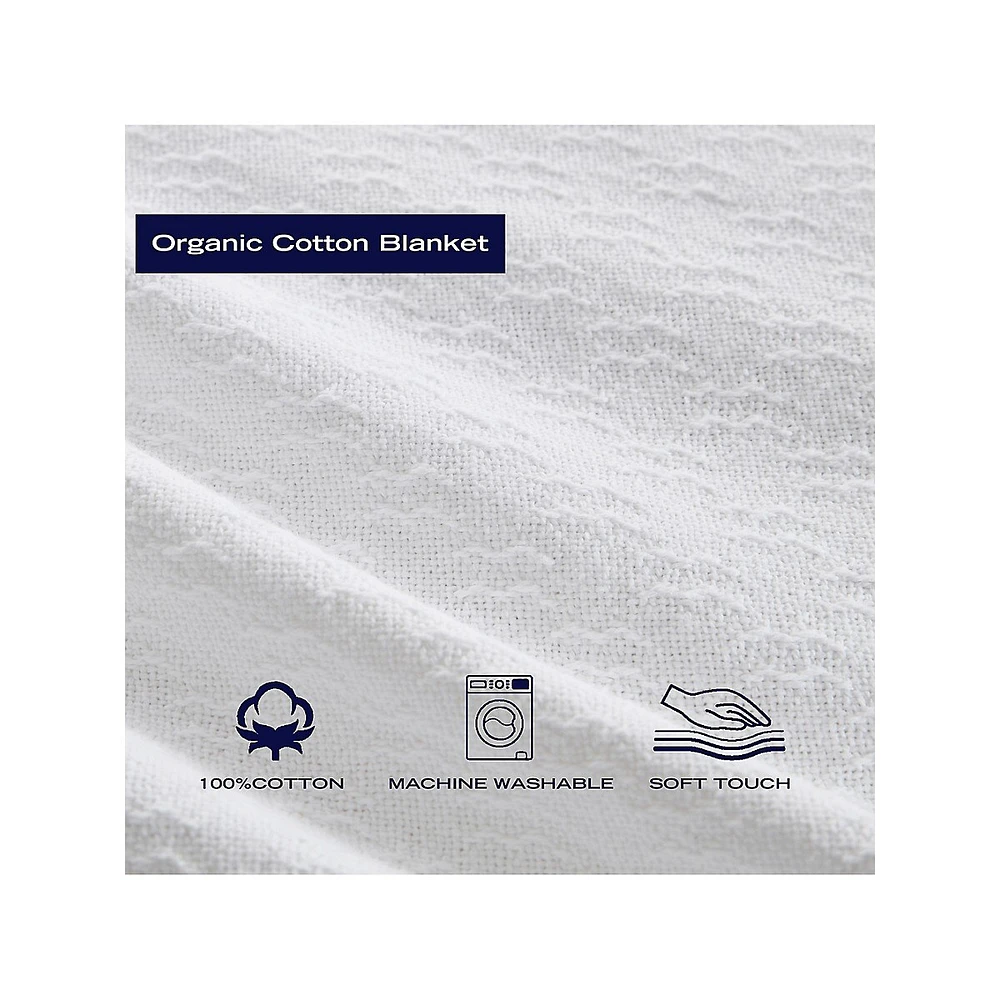 Ripple Cove Cotton Blanket