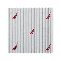 Audley Stripe 200 Thread Count Percale Cotton 4-Piece Sheet Set