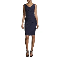 Ruched Sleeveless Dress