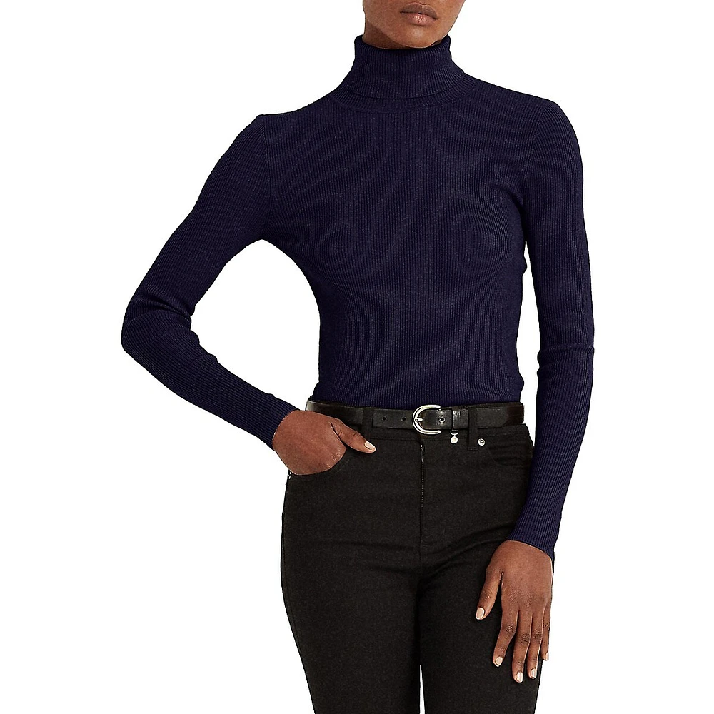 Slim-Fit Turtleneck Sweater