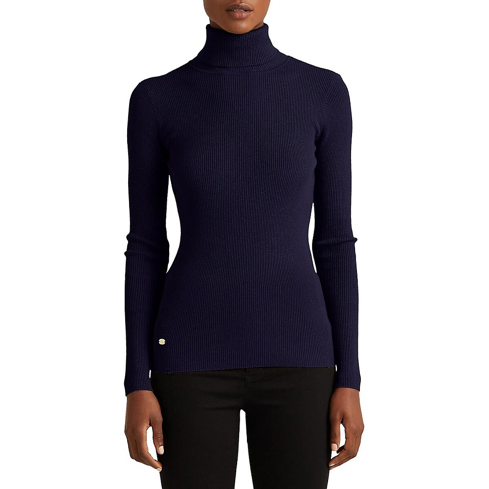 Slim-Fit Turtleneck Sweater