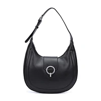 Sac hobo Charm Smooth avec fermeture à anneau