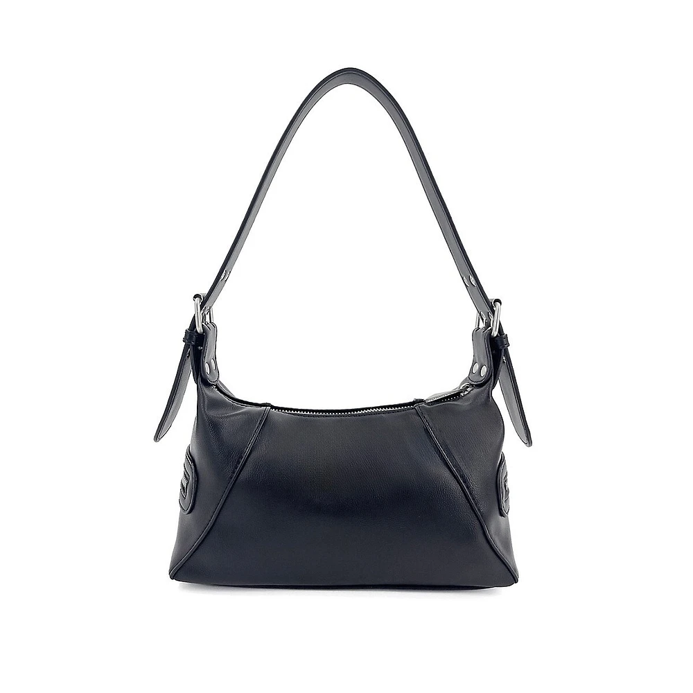 Myle Zip Pocket Shoulder Bag