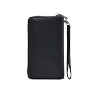 Chelie Pebbled Crossbody Wallet With Phone Pocket