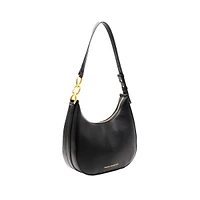 Moritz Smooth Hobo Shoulder Bag With Chain Design