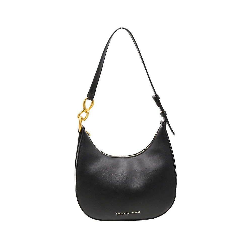 Sac à bandoulière Hobo lisse Moritz