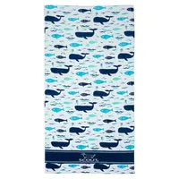 All Is Whale Beach Towel