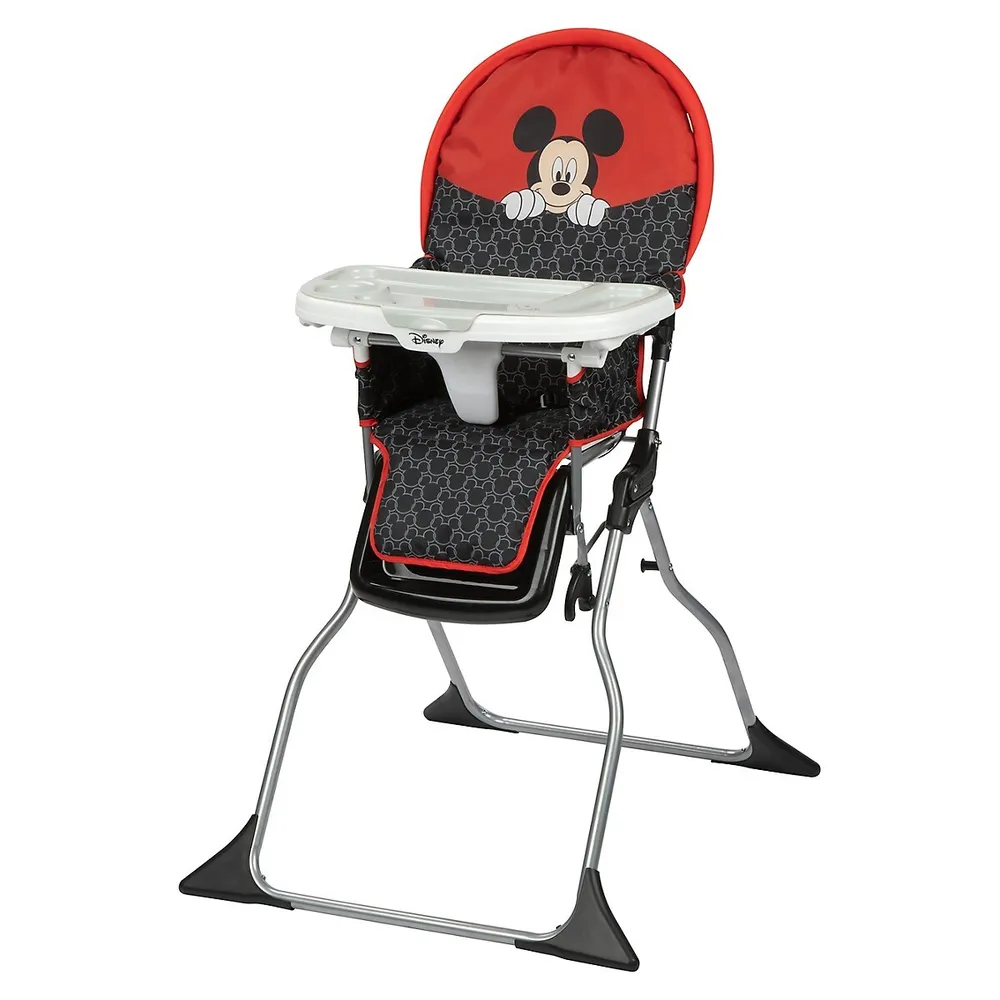 Chaise haute Peeking Mickey pour bébé