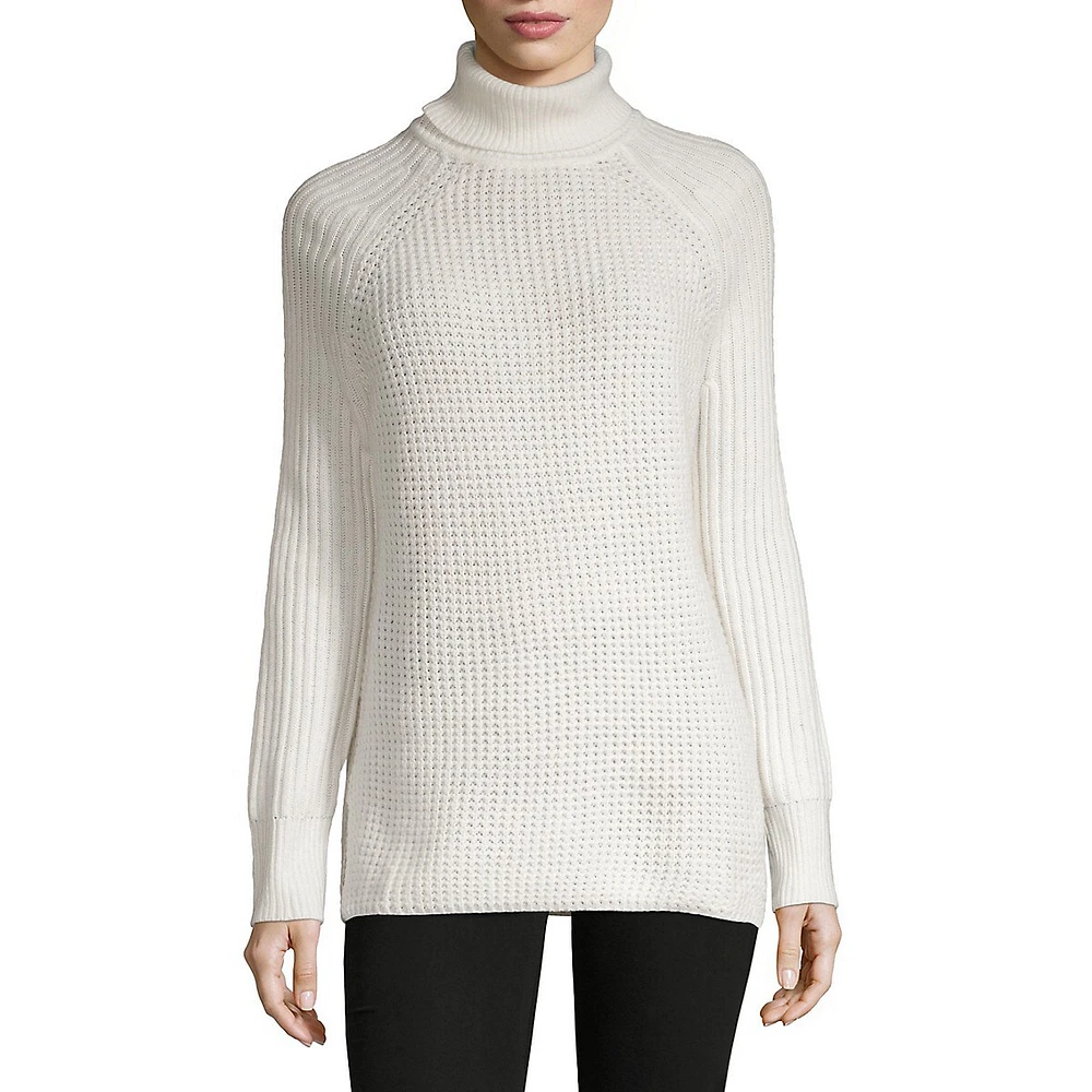 Textured Long-Sleeve Sweater