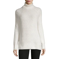 Textured Long-Sleeve Sweater