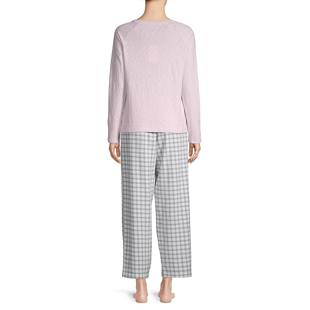 Two-Piece Long Sleeve Pyjama Set