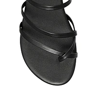 ​Benette 3 Leather Flat Sandals