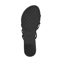 ​Benette 3 Leather Flat Sandals
